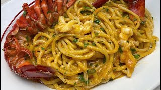 SPAGHETTI RISOTTATI CON ASTICE  RICETTA CUCINANDOMELAGODO [upl. by Lekim448]