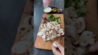 Healthy weight loss recipe…subtlepalate mushroommasalarecipe lessoilcooking [upl. by Thera786]