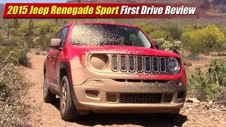 2015 Jeep Renegade Sport First Drive Review [upl. by Etteuqaj622]