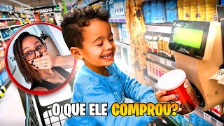 REVELANDO o que meu FILHO gosta de comer tudo o que tocar eu vou comprar [upl. by Nerraw]