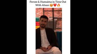 Time Out with Ahsan Khan  Feroze khan amp Humaima Malik In Timeout with Ahsan khan Show  Express Tv [upl. by Adiesirb]