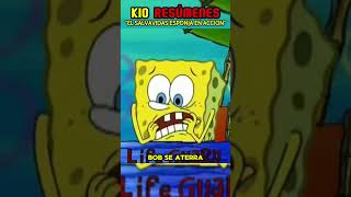 💧 EL SALVAVIDAS ESPONJA EN ACCION  BOB ESPONJA RESÚMEN resumen bobesponja cartoon [upl. by Koloski]