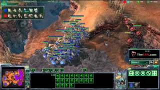 Starcraft 2 zerg strategy  Corruptor tutorial and tactics [upl. by Akenot]