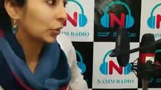 RJ Varsha Havyaka  Namm Radio [upl. by Inattyrb]