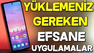 Android Telefona Mutlaka Yüklemeniz Gereken Efsane Ve Muhteşem Uygulamalar 1 EKİM2023 [upl. by Kenelm]