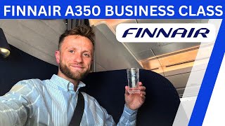 Finnair’s INCREDIBLE A350 Business Class  The BEST in Europe [upl. by Hammond]