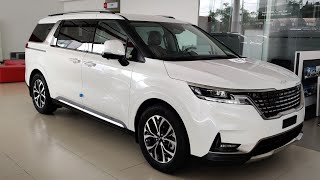 2022 Kia Carnival White Color  Excellent Minivan 11 Seats  Exterior and Interior Walkaround [upl. by Arema]