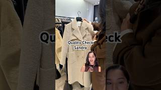 Quality Check  Mantel von Sandro sandro coat mantel wool fashiontips ootd haul cos fashion [upl. by Richma652]