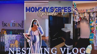 Nesting Vlog 🏠  Organizing Baby Closet  New Home Decor amp More [upl. by Selway]