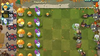 PvZ2 Pinata Party  Magnifying Grass  Plants versus Zombies 2 [upl. by Adnuhsed232]