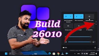Windows 11 Build 26010  NEW Copilot New Widgets Setting New Scrolling View And Fixes  26010 [upl. by Ydnor919]