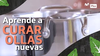 Mejor Cocina  Tip para curar ollas [upl. by Yup]