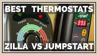 Best Thermostat for Animals amp Plants  ZILLA VS JUMPSTART [upl. by Dnaltiak41]