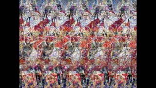 The best 3D Magic eye pictures Illusions  Part 1 [upl. by Mandych]