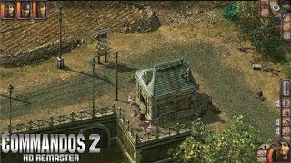 COMMANDOS 2 HD REMASTERED PC  Gameplay en Español [upl. by Aisinoid989]