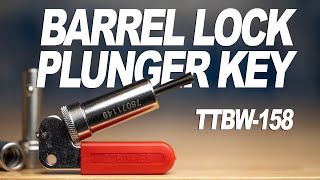 Jonard Tools Barrel Lock Plunger Key Size 6 TTBW158 Product Video [upl. by Eeldivad]