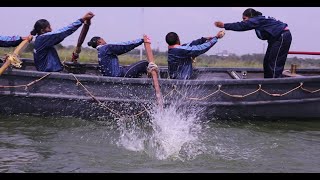 NCC Naval Cadets Boat Pulling [upl. by Lehcor]