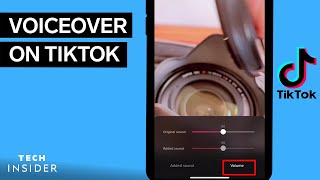 How To Add Voiceover On TikTok [upl. by Lekkim]