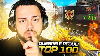 QUEBRADEIRA MUITO CHORO E CHEGUEI AO TOP 100  RANKED CROSSFIRE [upl. by Pacificas407]