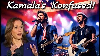 KAMALAS KONFUSED A funny Political Satire song about Kamala Harris your Cackling Candidate [upl. by Arrat]