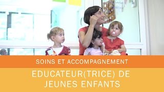 Educatrice de jeunes enfants  Les Métiers de la Mutualité  Le film [upl. by Anasor]