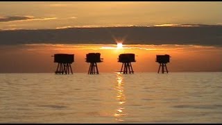 Maunsell Forts Thames Estuary [upl. by Calloway]