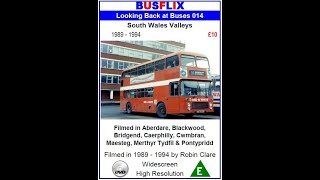 Looking Back At Buses 14 South Wales Valleys 1989  1994 [upl. by Madanhoj]