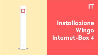 Come si installa Wingo InternetBox 4  Wingo Help [upl. by Annovoj]