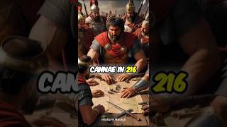 The Double Envelopment Cannae 216 BC trendingshorts history historyfacts viralvideo [upl. by Aynotal]