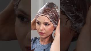 Gray Hair Color Transformation With Henna  All Natural [upl. by Slerahc812]