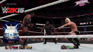 WWE Royal Rumble 2015 Full Match Prediction GAMEPLAY WWE 2K15 [upl. by Enra]