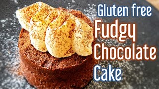 【Gluten Free】Fudgy Chocolate Cake [upl. by Tahp]