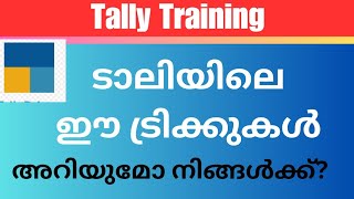 Tally Tricks ടാലിയിലെ ഈ ട്രിക്കുകൾ അറിയുമോ നിങ്ങൾക്ക്  Copy ledgers  Multi ledgetrs [upl. by Annayhs]