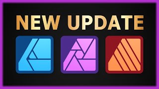 New Affinity Update  Biggest Changes in Version 25 [upl. by Asihtal]