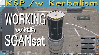 SCANsat with Kerbalism  Stream pt 23 KSP 111 [upl. by Ahsimat]