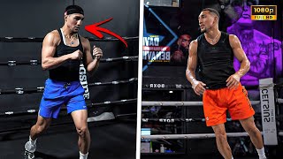 Teofimo Lopez training for Steve Claggett TRAINING CAMP PART 2  HIGHLIGHTS HD BOXING 2024 [upl. by Hinckley]