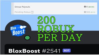 How To Earn Free Robux By Using Bloxboost In Discord By Doing Tasks BLOXBOOST 2023 [upl. by Torie]