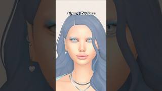 Sims 4 Zodiacs Pisces wait till the end😱 sims4 zodiac shorts astrology [upl. by Foushee299]