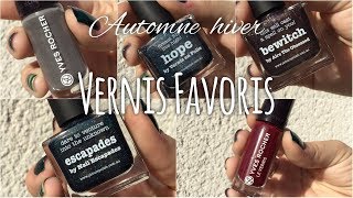 Mes VERNIS Favoris pour LAUTOMNEHIVER ♡ [upl. by Yerdua573]