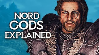 Skyrim 🏺 Nord Gods EXPLAINED 🏺 The Pantheon of Atmoran Descent  Elder Scrolls Lore [upl. by Llertnod]