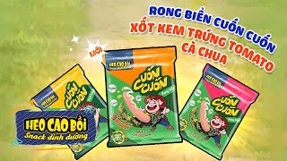 HẤP DẪN VỚI HƯƠNG VỊ MỚI TRONG SNACK DINH DƯỠNG HEO CAO BỒI CUỐN CUỐN [upl. by Schumer]