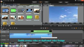 Pinnacle Studio 17 UltimatePinnacle Studio 16  How to reverse video  Play video in reverse way [upl. by Sura514]