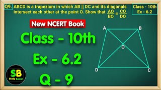 Class  10 Ex  62 Q9 Chapter 6 Triangles  Maths  NCERT CBSE [upl. by Acinoed778]