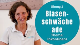 Blasenschwäche Übungen für Frauen  Belastungsinkontinenz Übung 2 [upl. by Selemas]