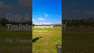 Grip amp Tempo Training Part 2  Using the SKLZ Training Aid golf diy taylormadegolf sklz [upl. by Ienttirb669]