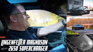 Lingenfelter MAGNUSON TVS2650 C8 Ride Along  West Bend Dyno Tuning [upl. by Kina493]