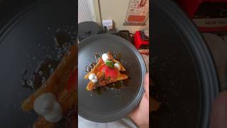 French Toast😩 frenchtoast fruit cooking baking decoration chef platingfood cooking [upl. by Bergerac436]