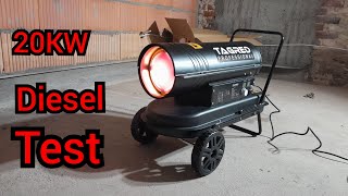 Tagred 20KW Diesel TA970 combustion heater [upl. by Sheaff955]