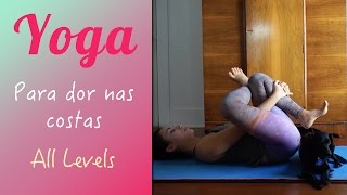 Yoga para dor nas costas  Pri Leite [upl. by Cired]