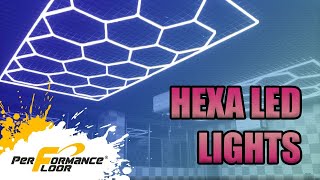 Anleitung für LED Hexagon lights von Performance Floor [upl. by Dulsea]